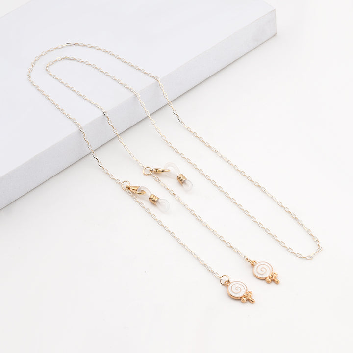 Elegant Geometric Glasses Chain Bowlift