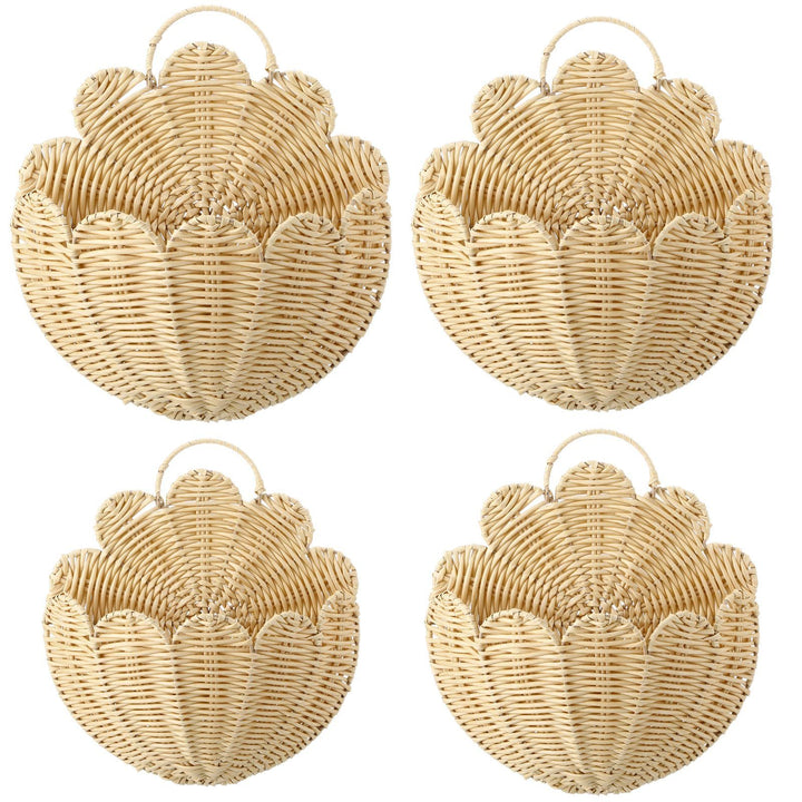 Woven Shell Storage Basket Bowlift