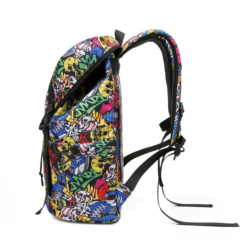 Floral Print Adventure Backpack Bowlift