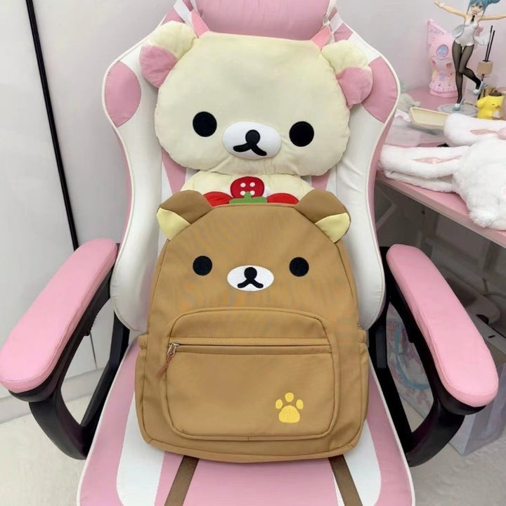 Cute Animal Face Backpack Bowlift