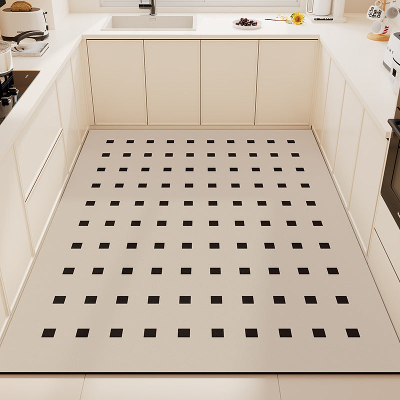 Playful Animal-Themed Non-Slip Kitchen Mat