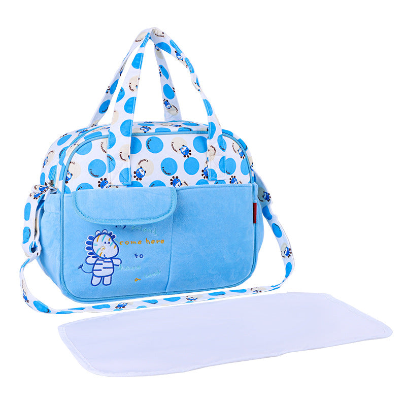Diaper bag with extra compartments Bowlift