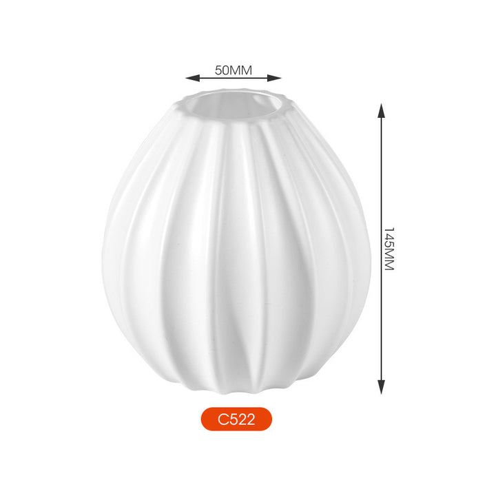 Elegant Textured Ceramic Vase Bowlift