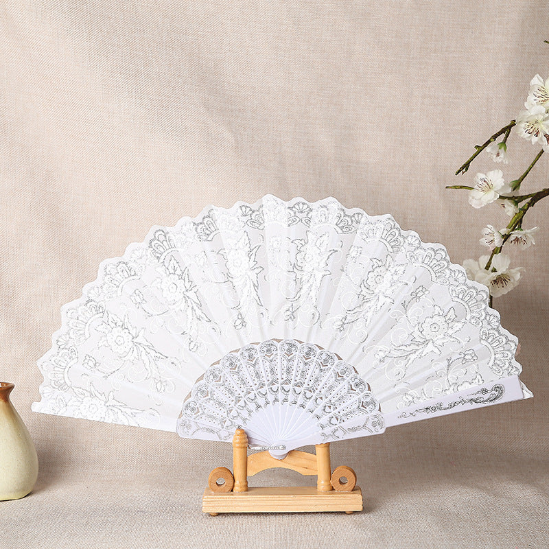 Ladies elegant lace fan Bowlift