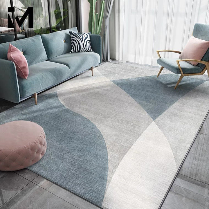 Modern Minimalist Geometric Area Rug Bowlift
