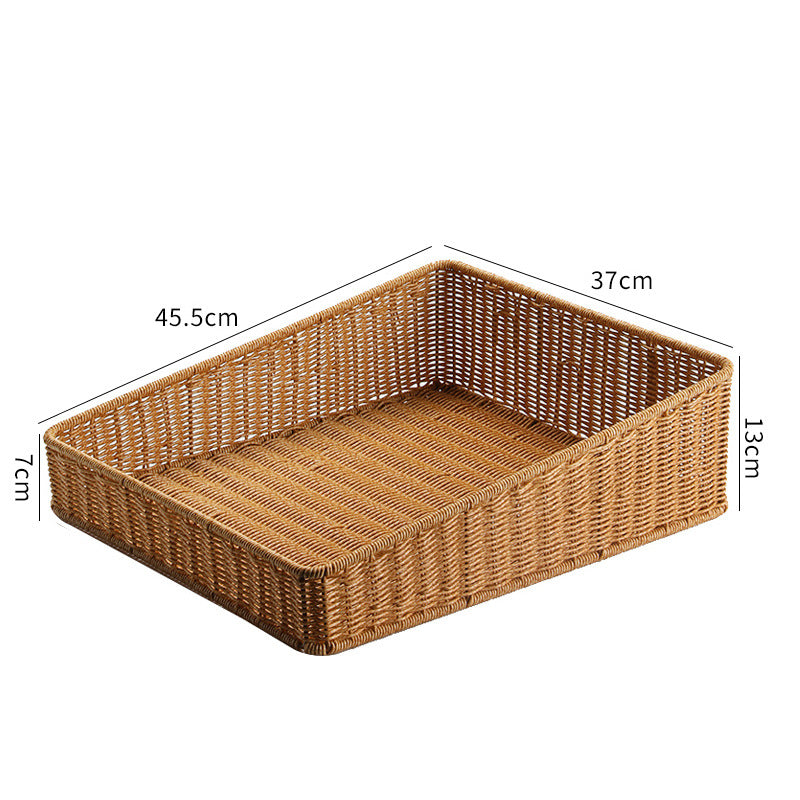 Elegant Woven Storage Tray Bowlift