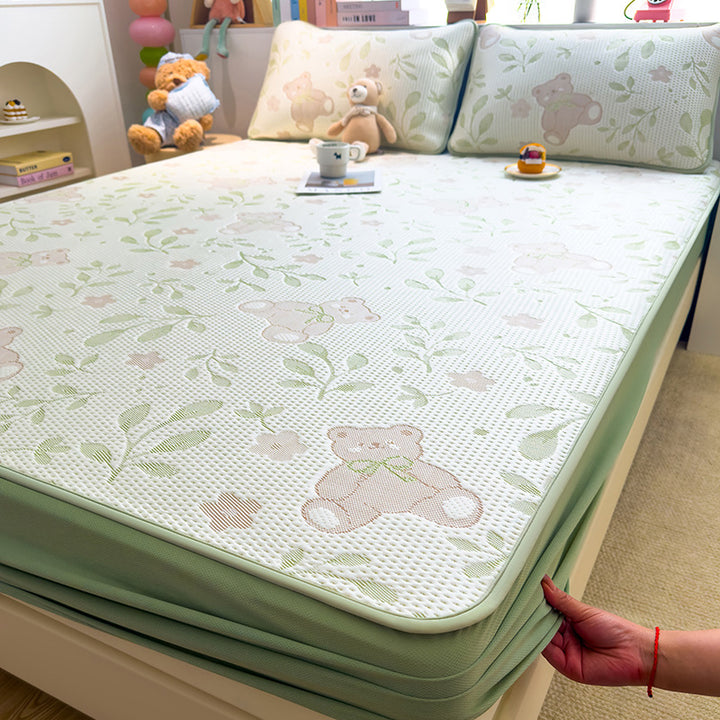 Playful Rainbow Mattress Protector
