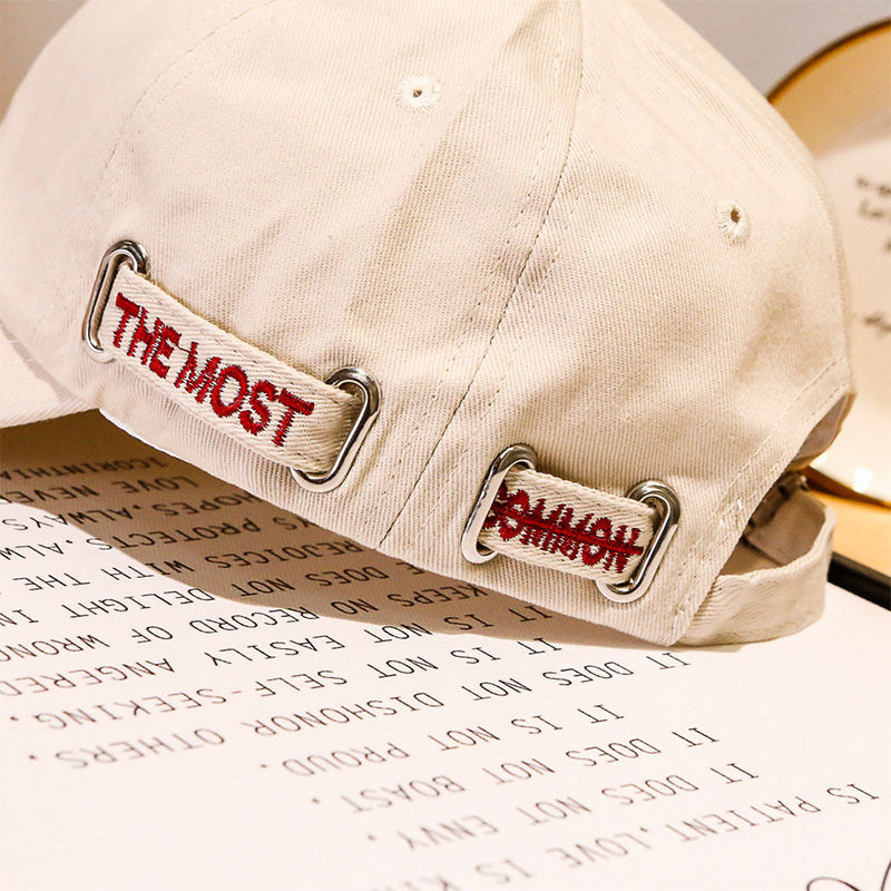 Women's Casual Fabric Baseball Cap Bowlift