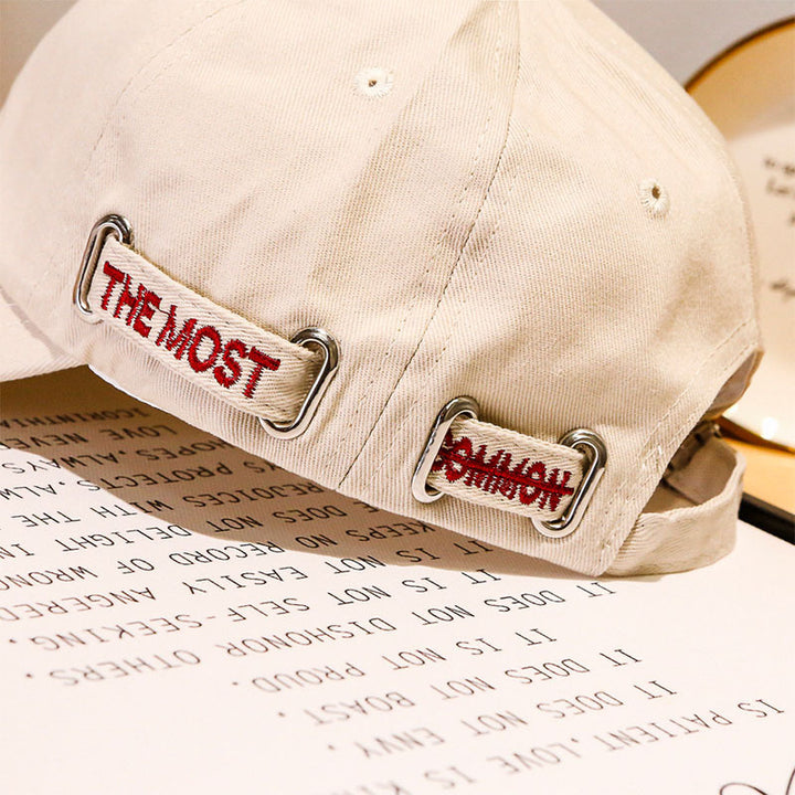 Women's Casual Fabric Baseball Cap Bowlift