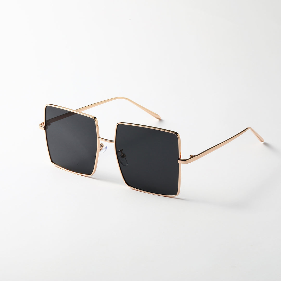 Women's Square Sunglasses with an Elegant Frame Construction Bowlift
