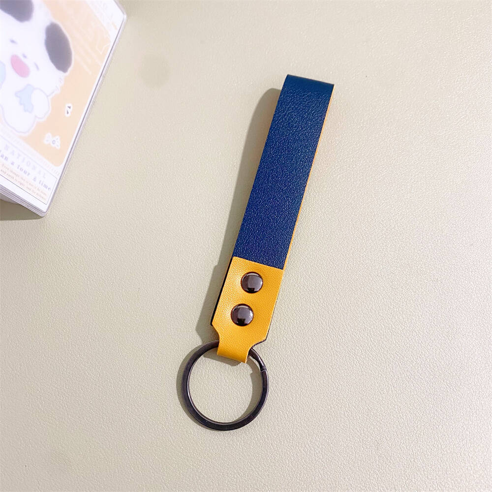 Minimalist Leather Keychain Bowlift