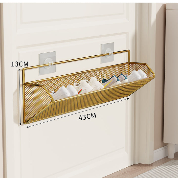 Over-Door Mesh Shoe Storage Rack Bowlift