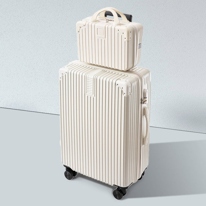 Premium Dual-Compartment Travel Luggage Bowlift