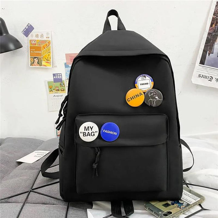 Casual Canvas Backpack Bowlift