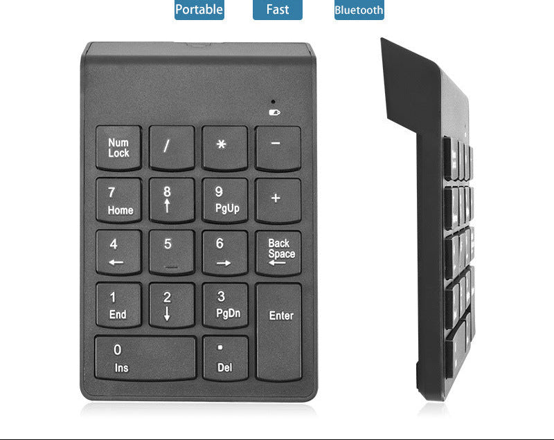 Wireless Bluetooth Numeric Keypad Bowlift