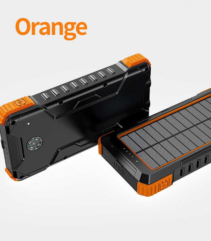Solar Powerbank with Multiple USB Ports by Bowlift