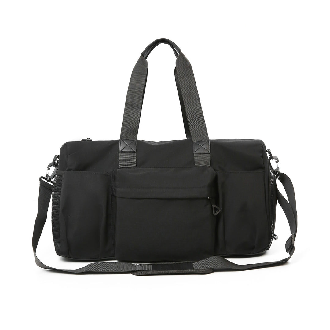 Sporty Travel Bag with Multifunctional Outer Pockets Bowlift
