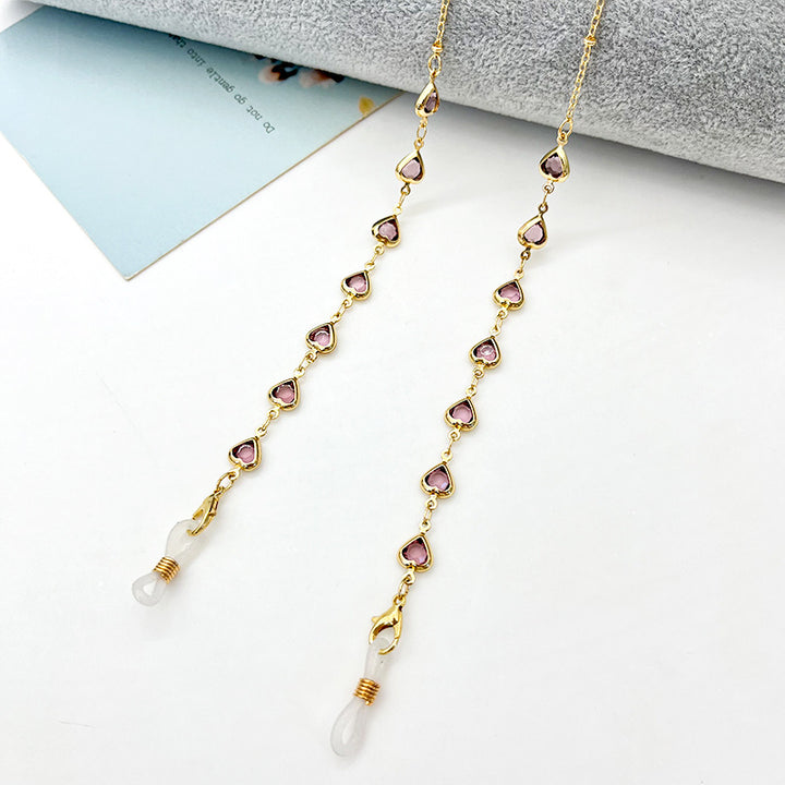 Heart-Shaped Eyewear Chain Bowlift