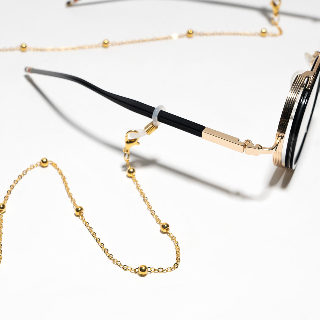 Beaded Eyewear Chain with Secure Clasps Bowlift