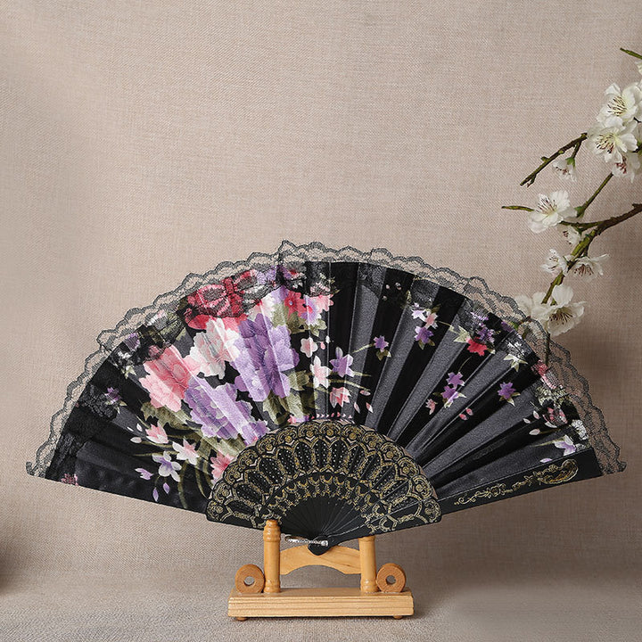 Women elegant handmade fan Bowlift