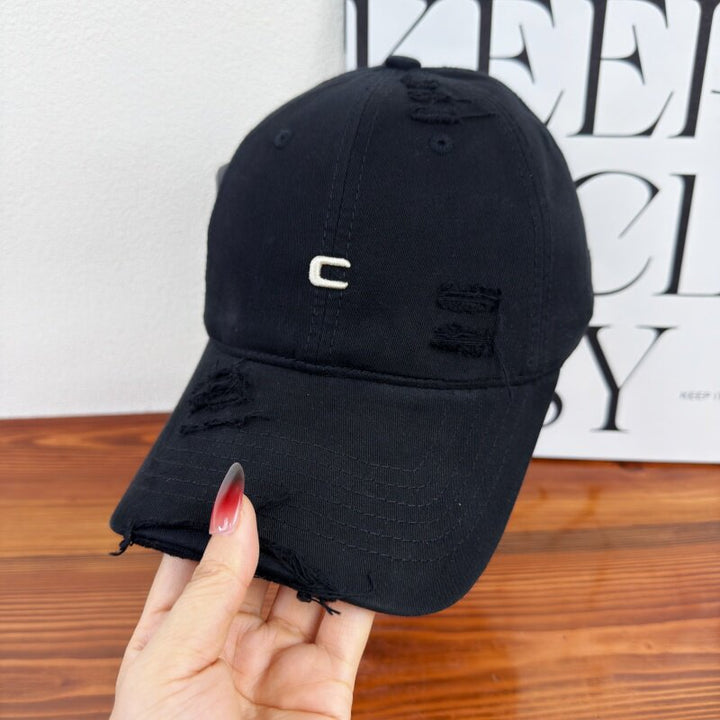 Men's Distressed Cap Bowlift