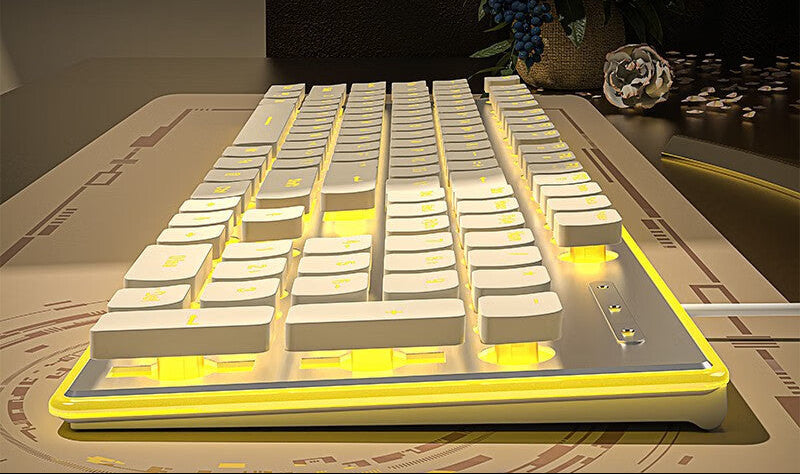 Vintage-Inspired Mechanical Keyboard Bowlift