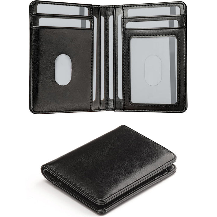 Compact Leather Card Holder Bowlift