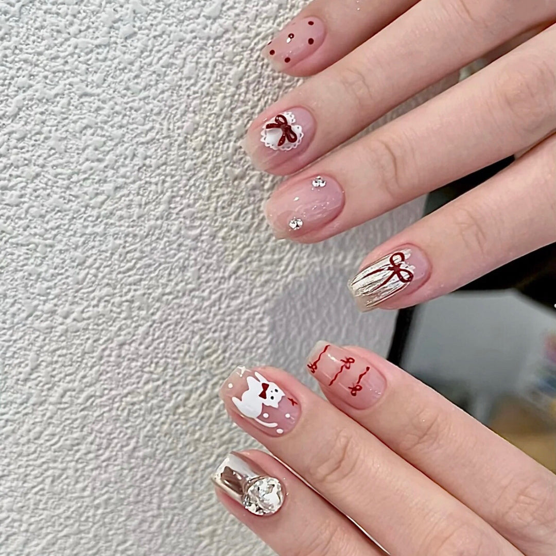 Creative Customizable Press-On Nails