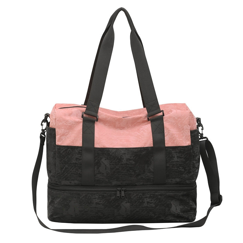 Versatile Dual-Compartment Duffle Bag Bowlift