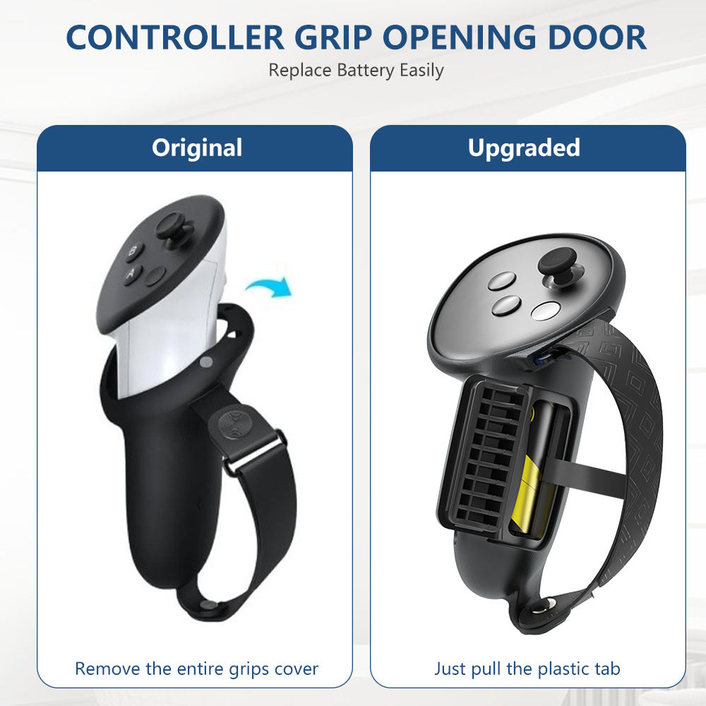 Ergonomic VR Controller Holders with Improved Grips Bowlift