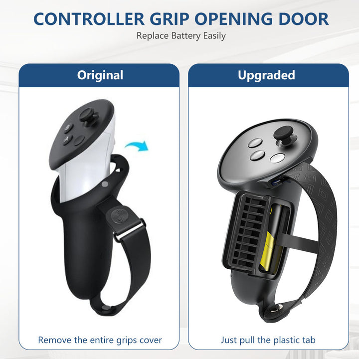 Ergonomic VR Controller Holders with Improved Grips Bowlift