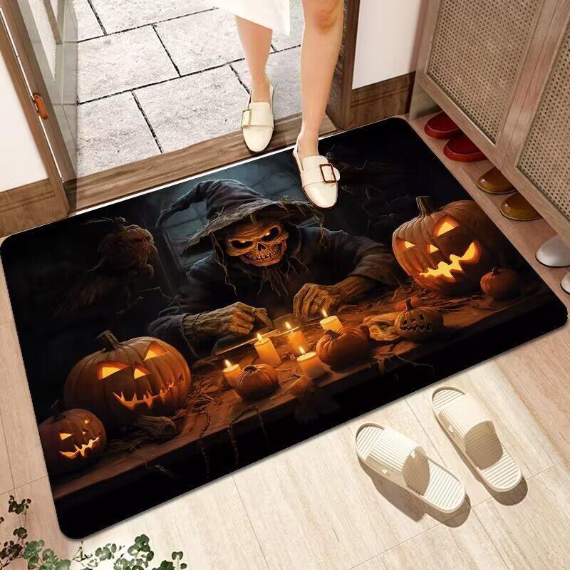 Halloween-Themed Decorative Area Mat Bowlift