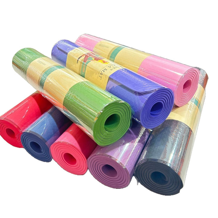 Premium Yoga Mat with Non-Slip Surface and Carry Strap Bowlift