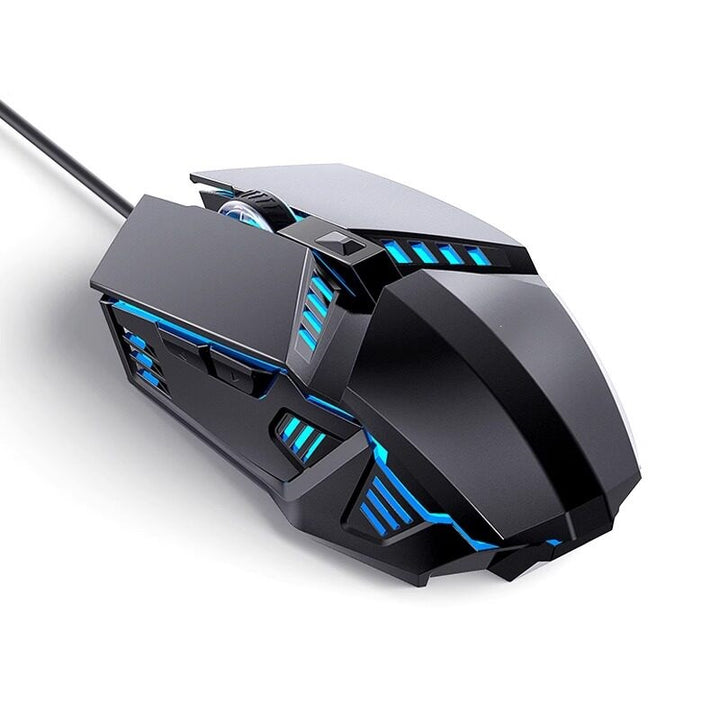 Ergonomic Gaming Mouse with Customizable DPI Bowlift