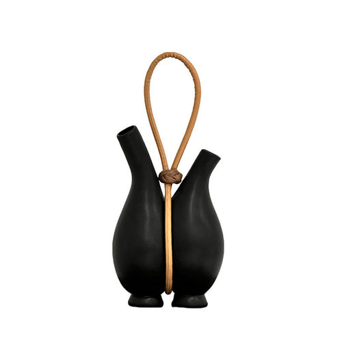 Artistic Double Spout Decorative Vase