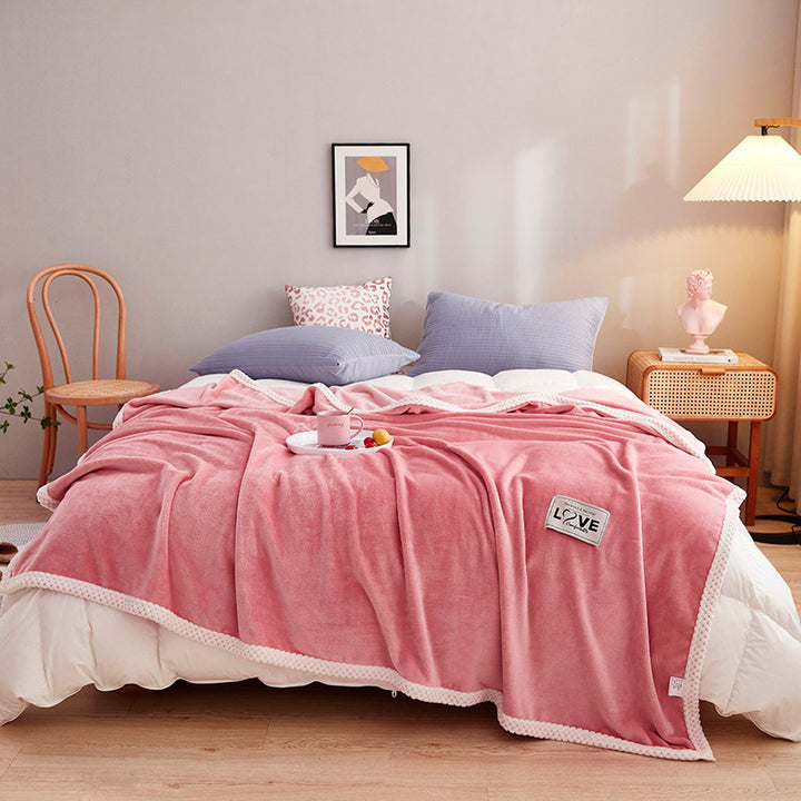 Ladies Cozy Day Bedspread with Cute Cloud Design Bowlift