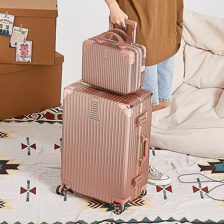 Durable Hard-shell Travel Suitcase Set Bowlift