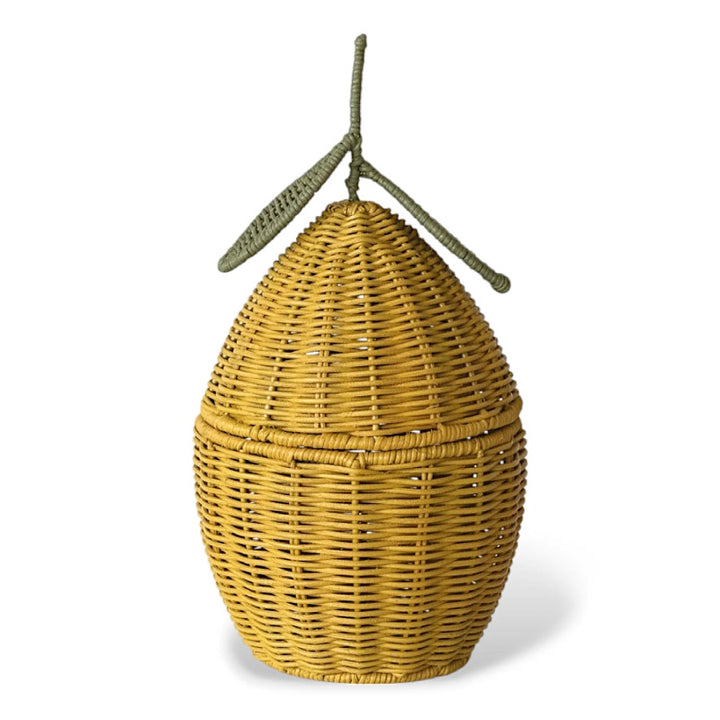 Decorative Woven Storage Container Bowlift