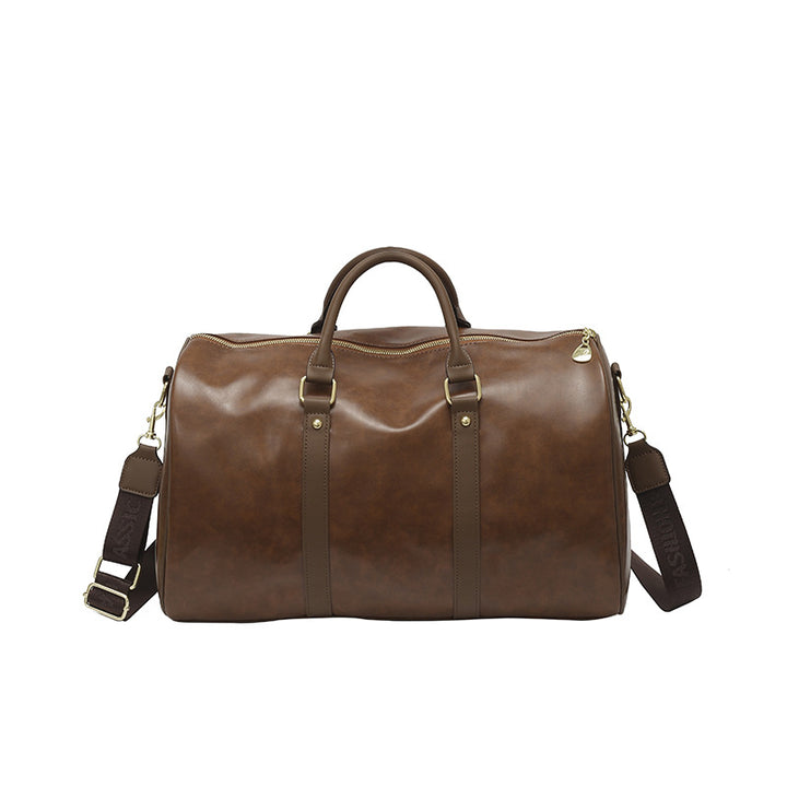Premium Leather Weekender Bag