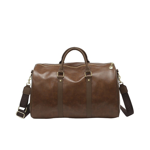 Premium Leather Weekender Bag