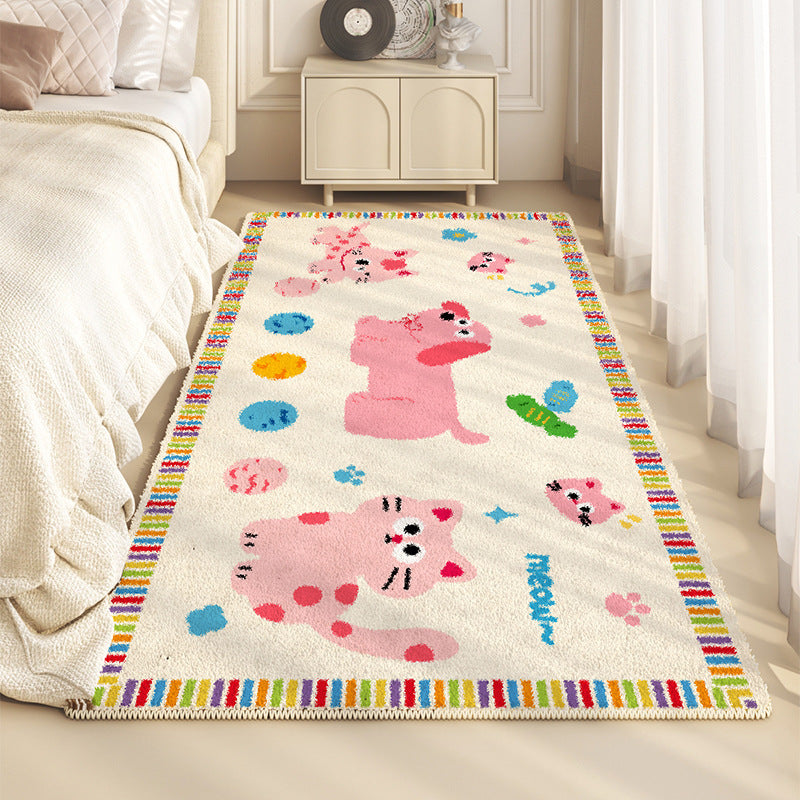 Playful Animal-Themed Area Rug Bowlift