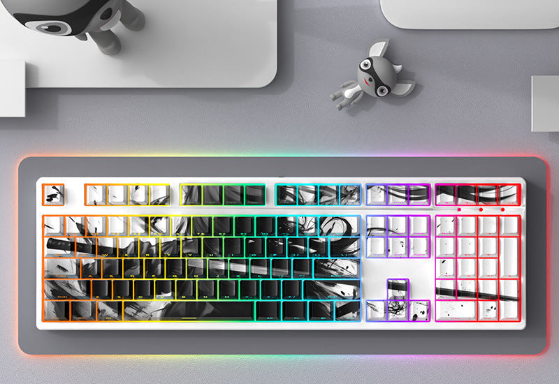 Custom Graphic Mechanical Keyboard Bowlift