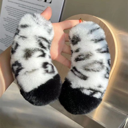 Plush Animal-Themed Keychain Accessory Bowlift