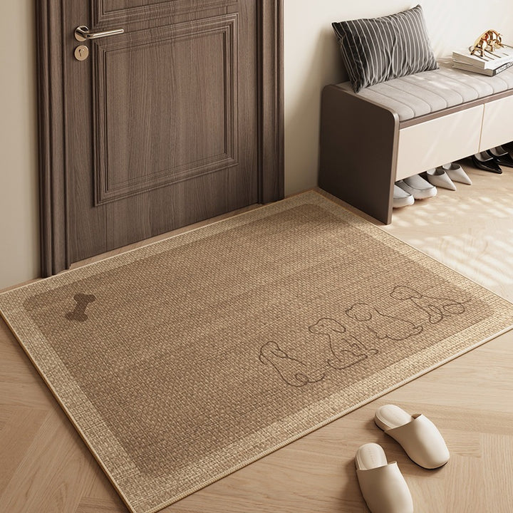 Cat-Themed Welcome Mat Bowlift