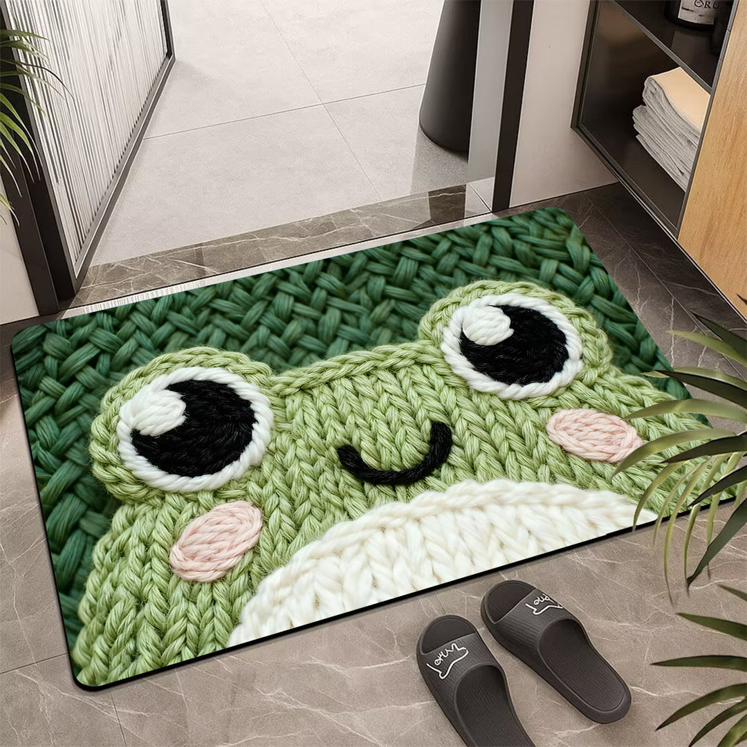Cute Bear Shaped Welcome Mat