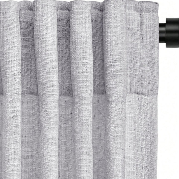 Sheer Linen Window Curtains Bowlift