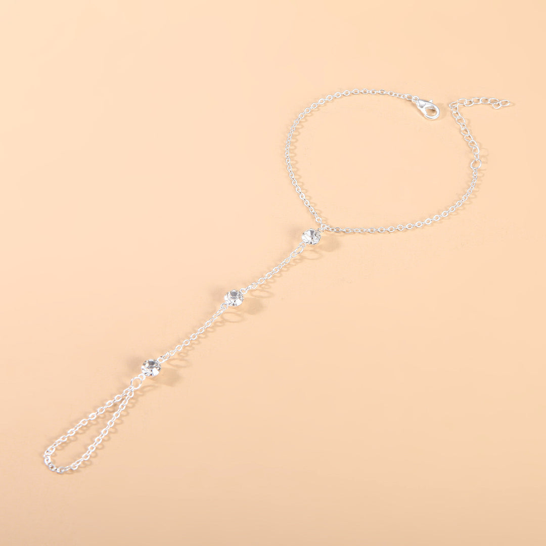 Delicate Crystal Drop Necklace Bowlift
