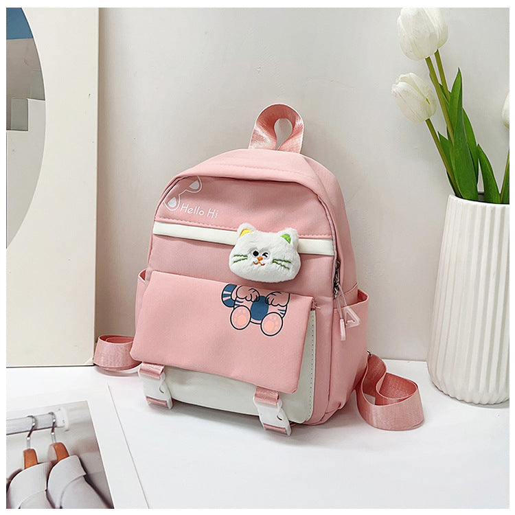 Playful Animal-Themed Backpack Bowlift