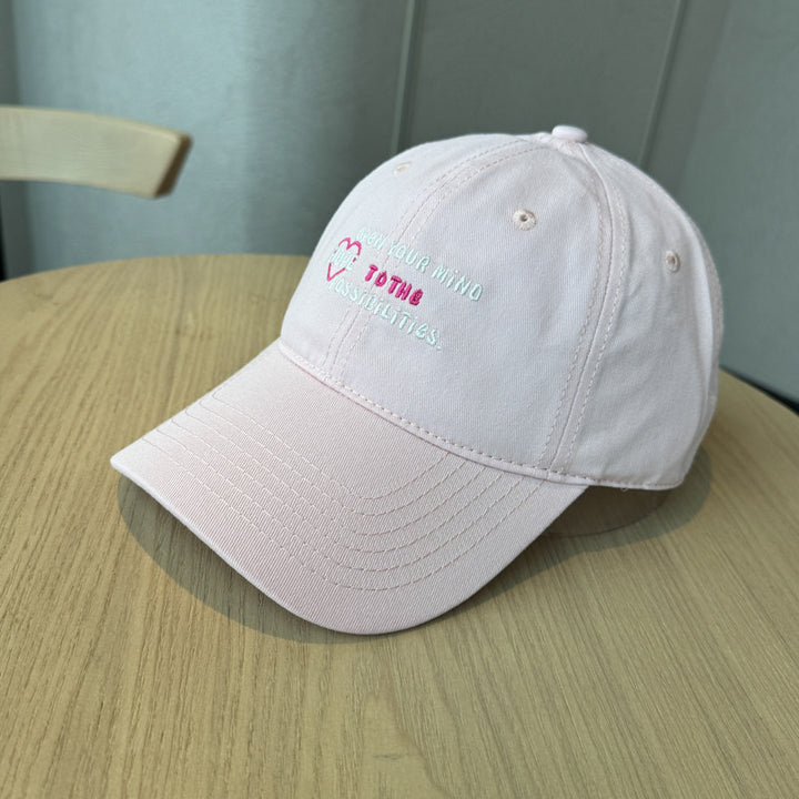 Women's Embroidered Inspirational Baseball Cap Bowlift