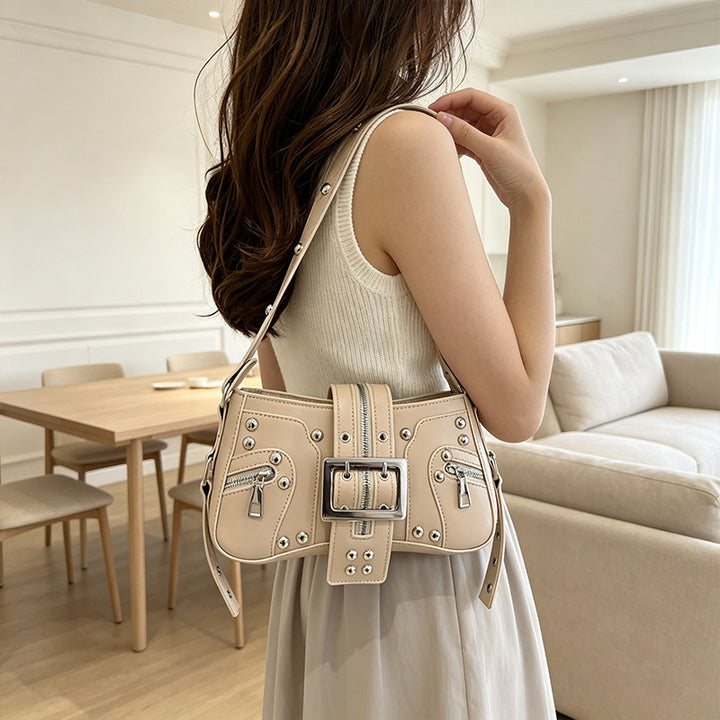 Trendy Animal Print Shoulder Bag Bowlift